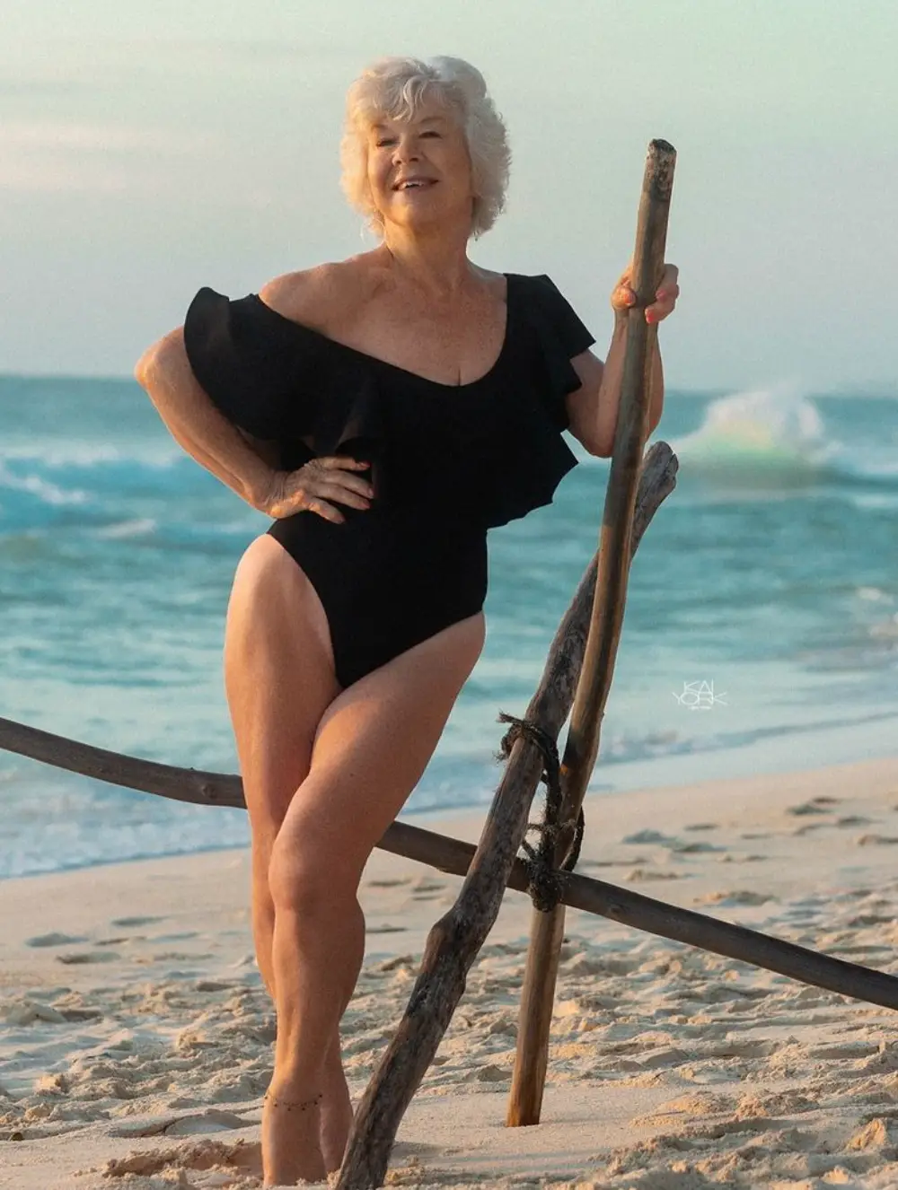 "You’re never too old to wear a bathing suit my dear." (Instagram/@trainwithjoan)