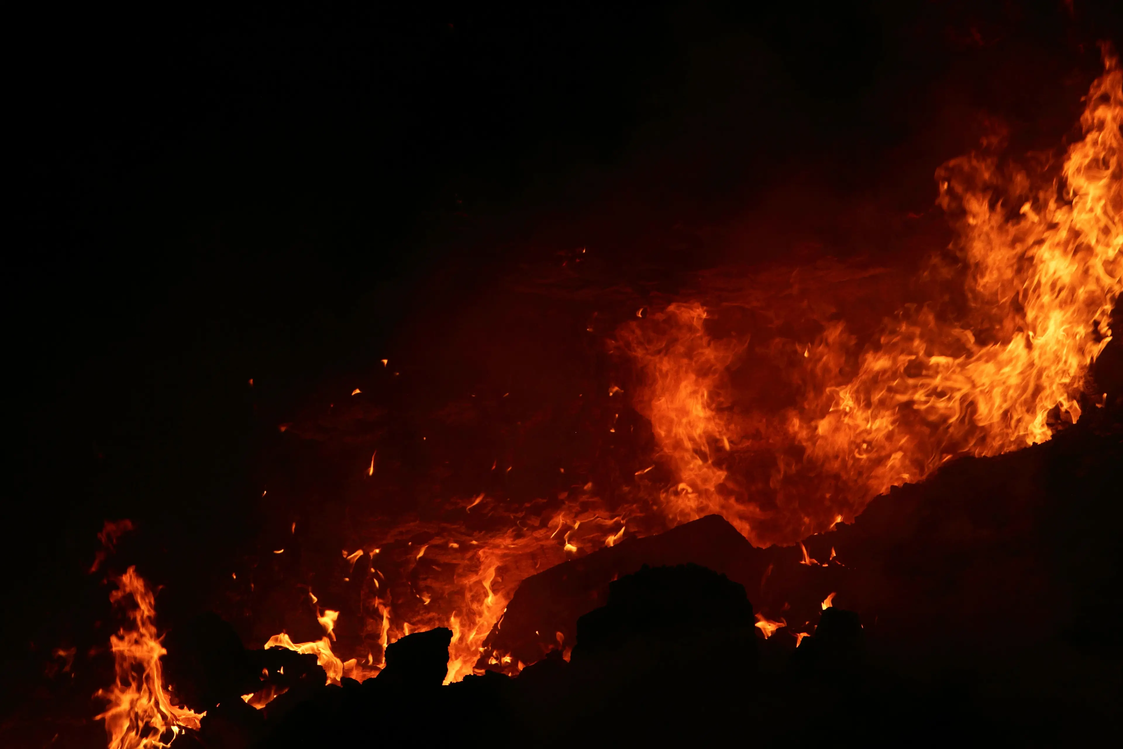 Firefighters tried for decades to put out the inferno (stock image; Alamy)
