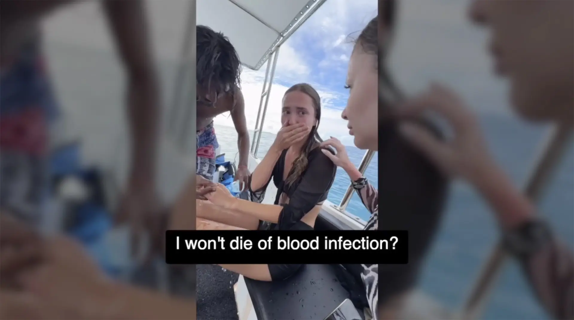 The woman began to cry when shock began to set in(East2West)