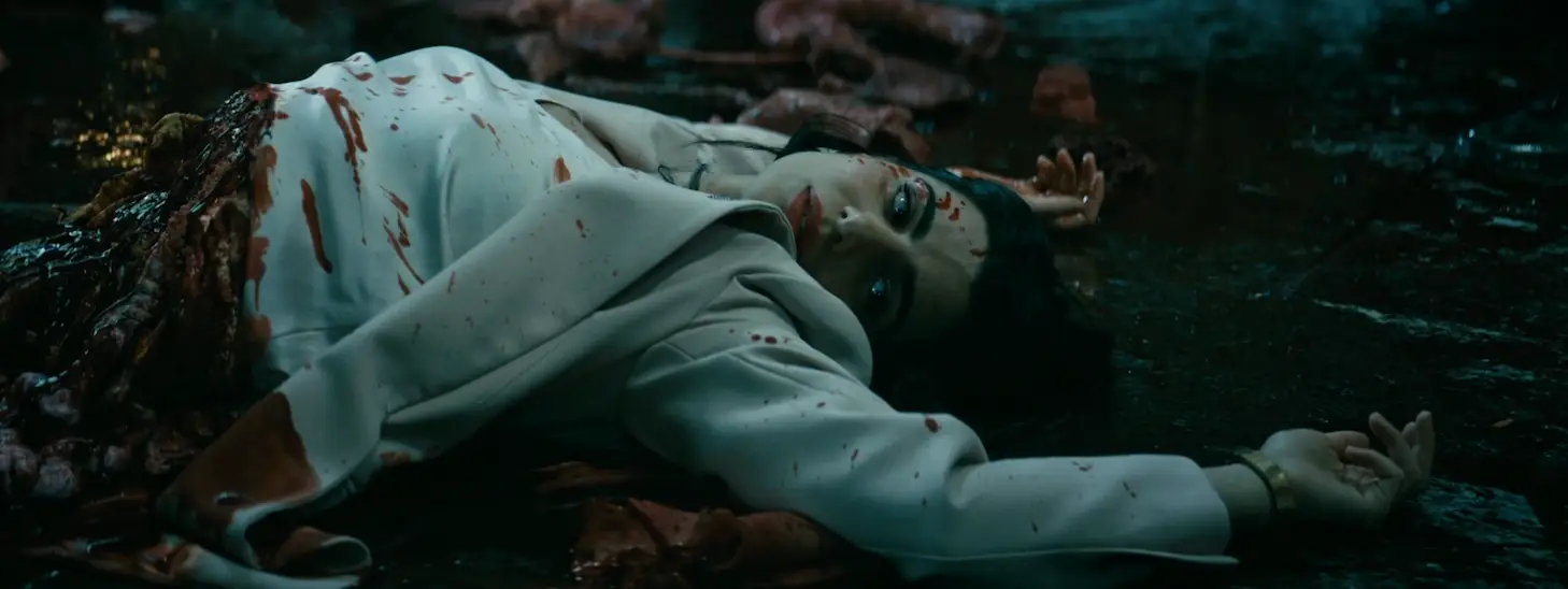 Neumann is brutally torn in half by Butcher. (Prime Video)