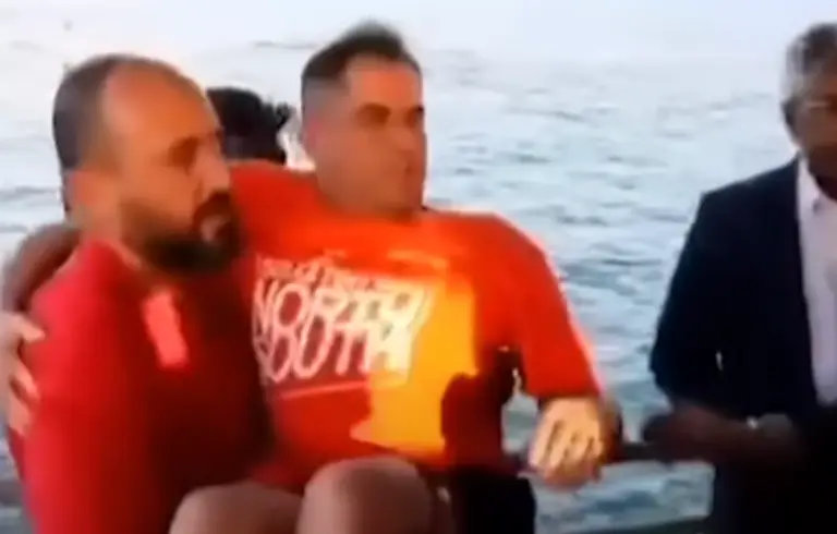 Five passengers were found alive after discovering air pockets on board (BBC News)