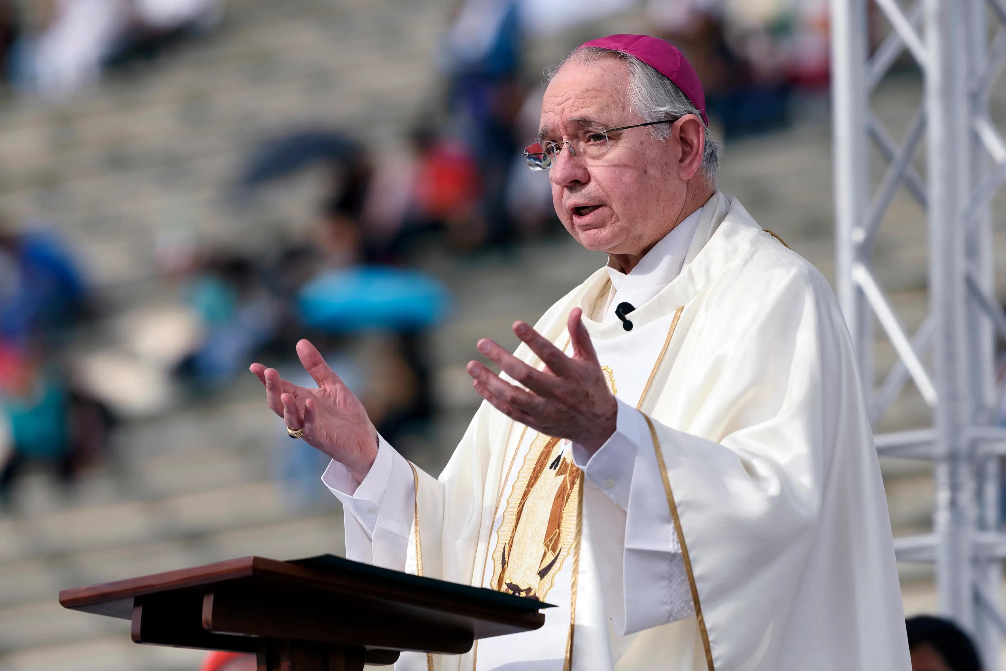 Archbishop José H. Gomez penned an open letter apologizing to the victims (Ronen Tivony/NurPhoto via Getty Images)