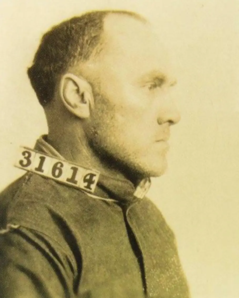 The killer was arrested for theft numerous times.