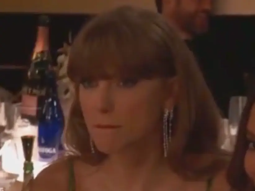 Taylor Swift didn't look too pleased.