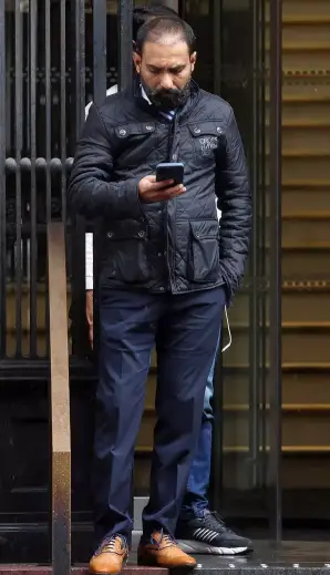 Dr Suhail Anjum was allegedly caught in a 'compromising position' by another nurse (Reach)