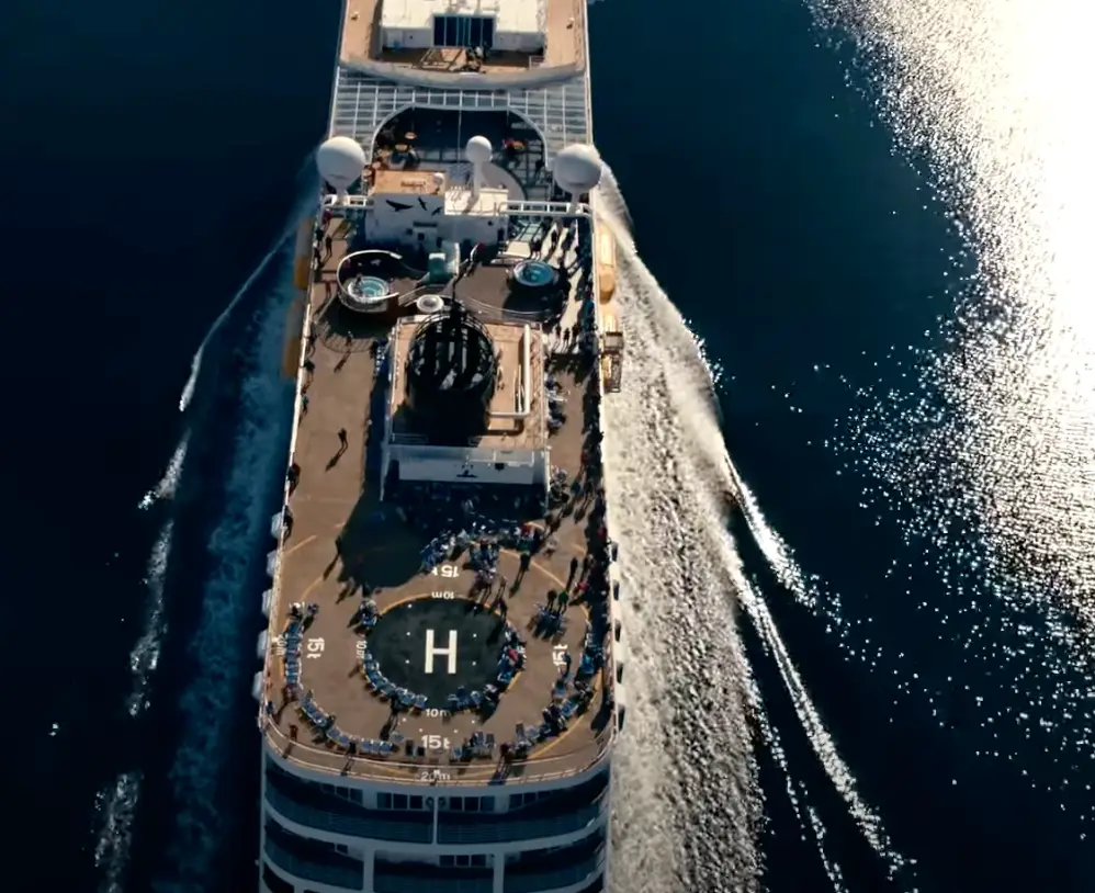 The vessel is now is being steered manually from the engine room.