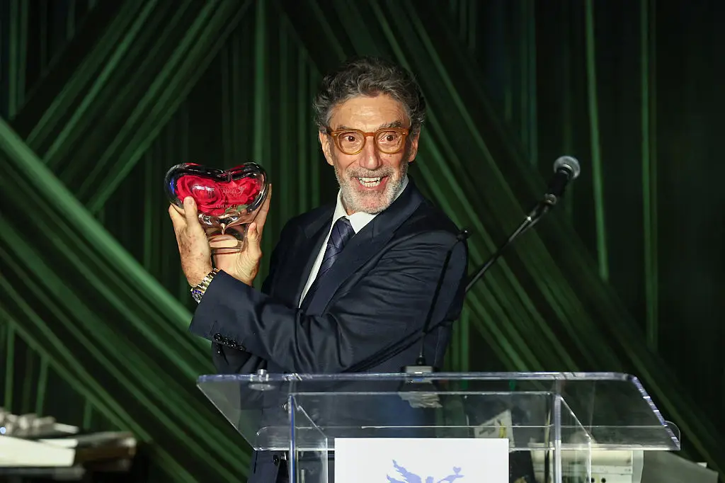 Lorre hit out at Trump during his acceptance speech (Photo by Tommaso Boddi/Getty Images for Project Angel Food)
