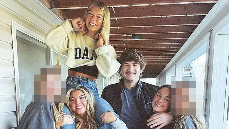 The four roommates were attacked in the early hours of the morning. (Netflix)