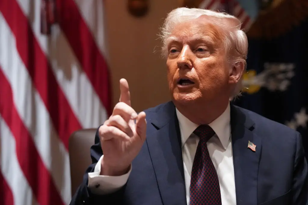 The POTUS has pressed ahead with his tariffs (Win McNamee/Getty Images)