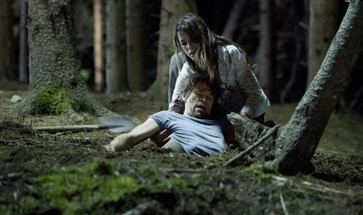 A stand-in was used for the actor on the 2009 movie (Nordisk Film)