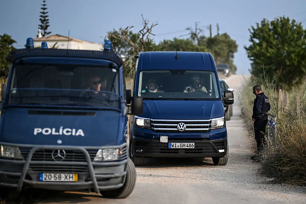 Cops have descended on the area in Portugal as part of a fresh search (PATRICIA DE MELO MOREIRA/AFP via Getty Images)
