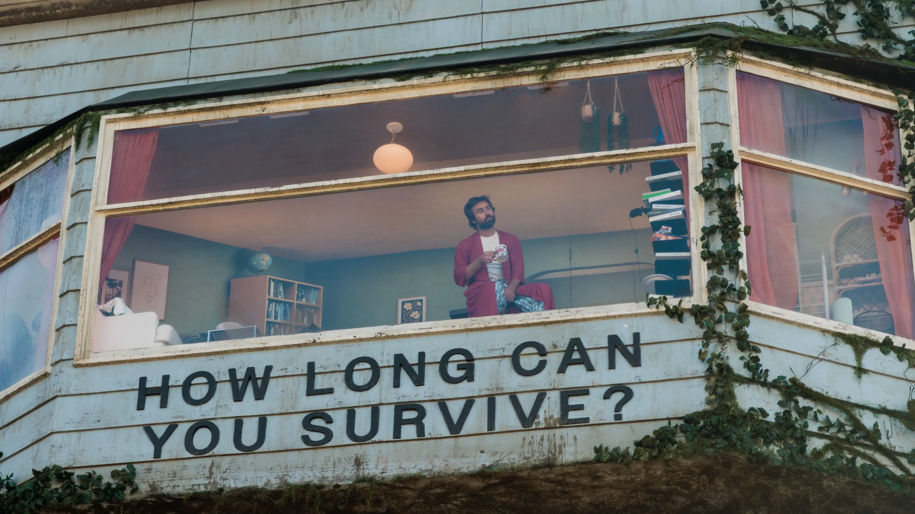 The Last House. Living billboard for The Last House from Netflix on Sunset Boulevard, Los Angeles, CA on August 6th, 2026. Cr. Joel Barhamand /Netflix © 2026