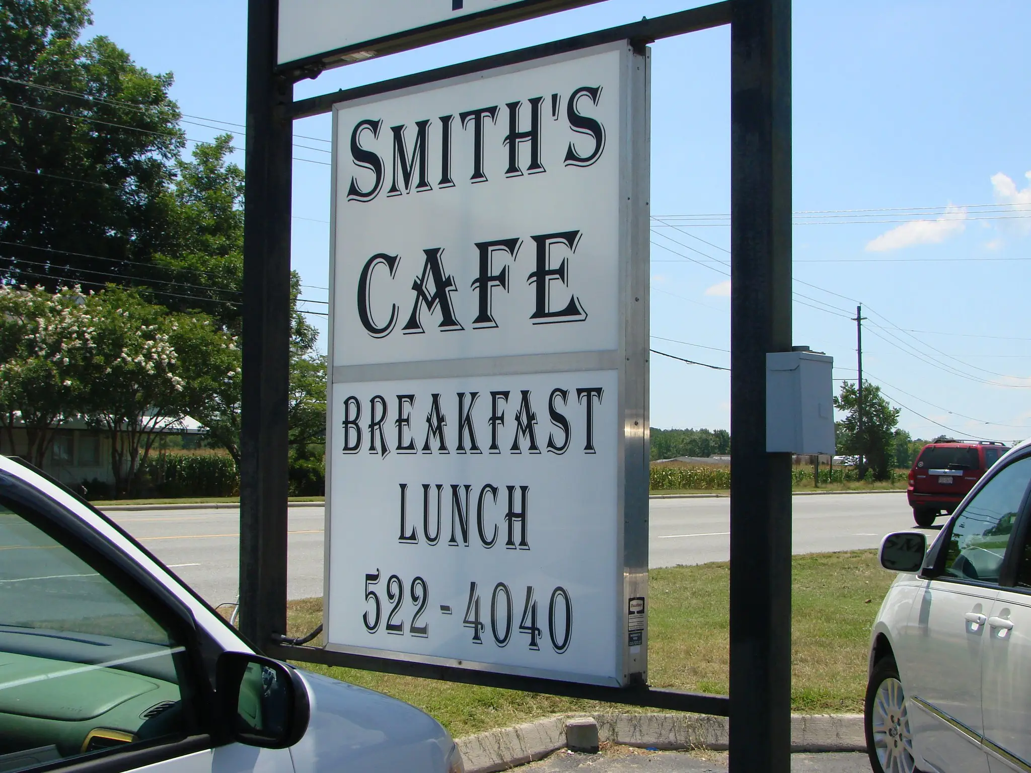 The incident took place at Smith's Cafe (Facebook/ Smith's Cafe)