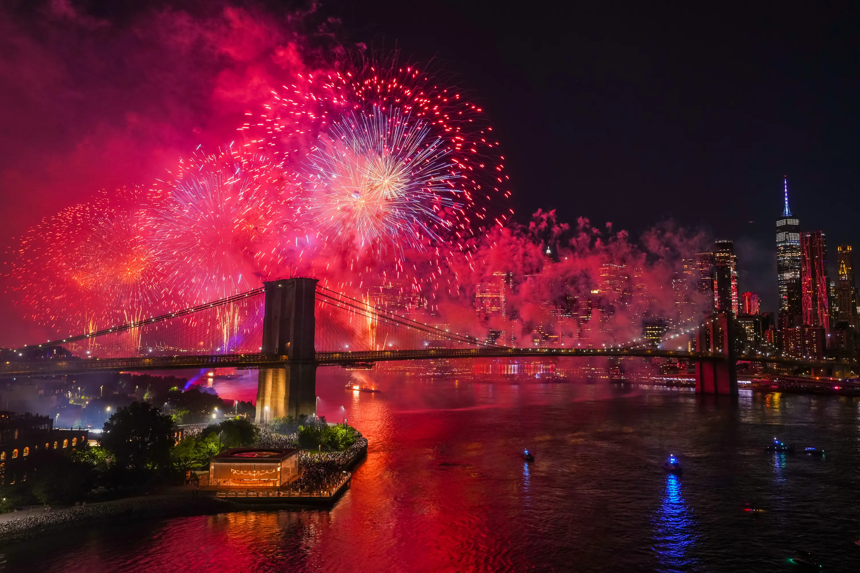 America celebrates its 250th birthday this year (Adam Gray/Getty Images)