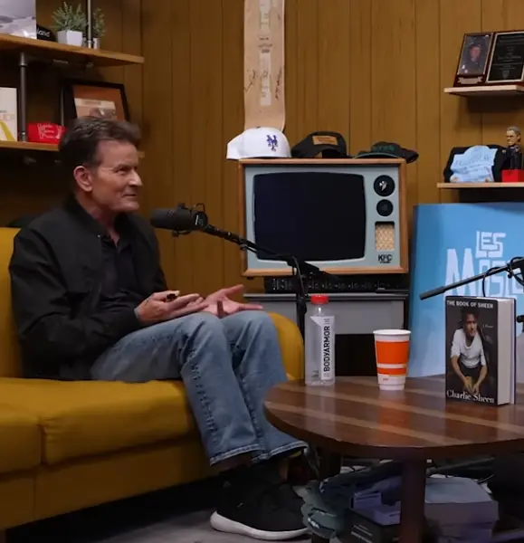 Charlie Sheen claims ex wife Denise Richards cashed his 1 million dollar joke check (YouTube/KFCRadio)