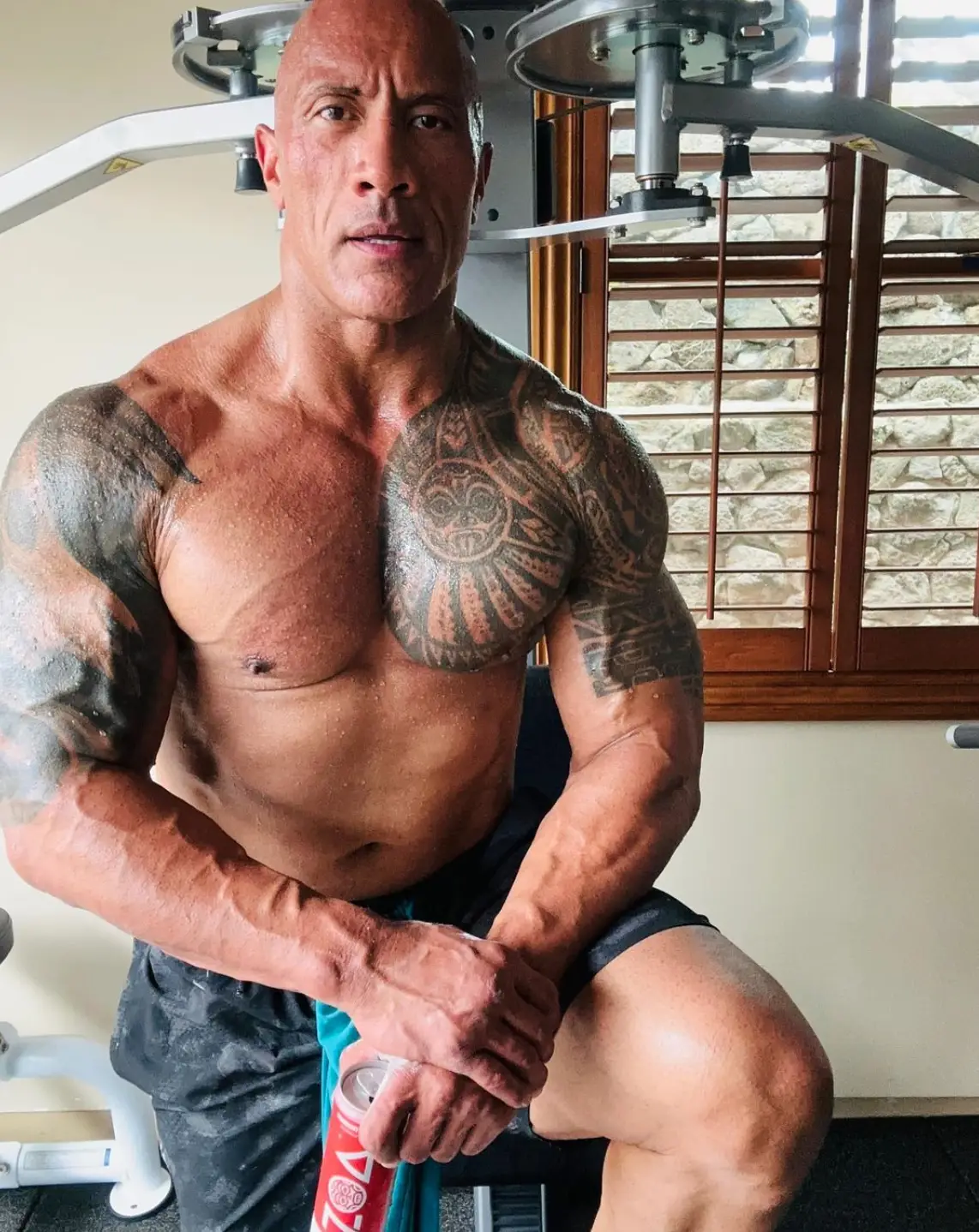 John Cena and Dwayne Johnson (pictured) had a feud.