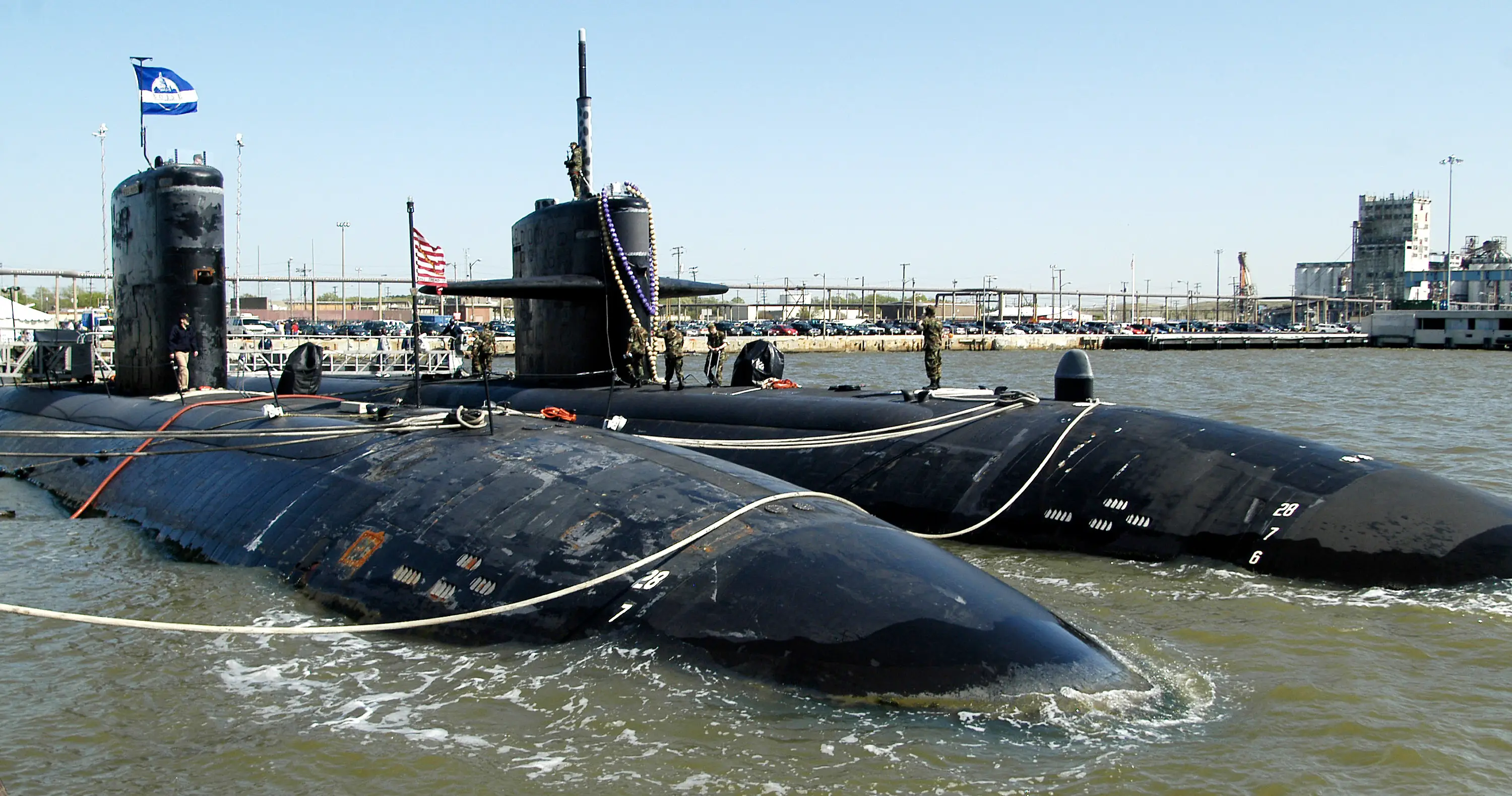 The US Navy submarine stopped in Iceland this week (Mike Heffner/Getty Images)