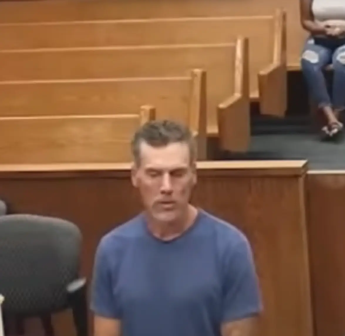 Jarrell didn't seem to get the message. (FOX 2 Detroit)