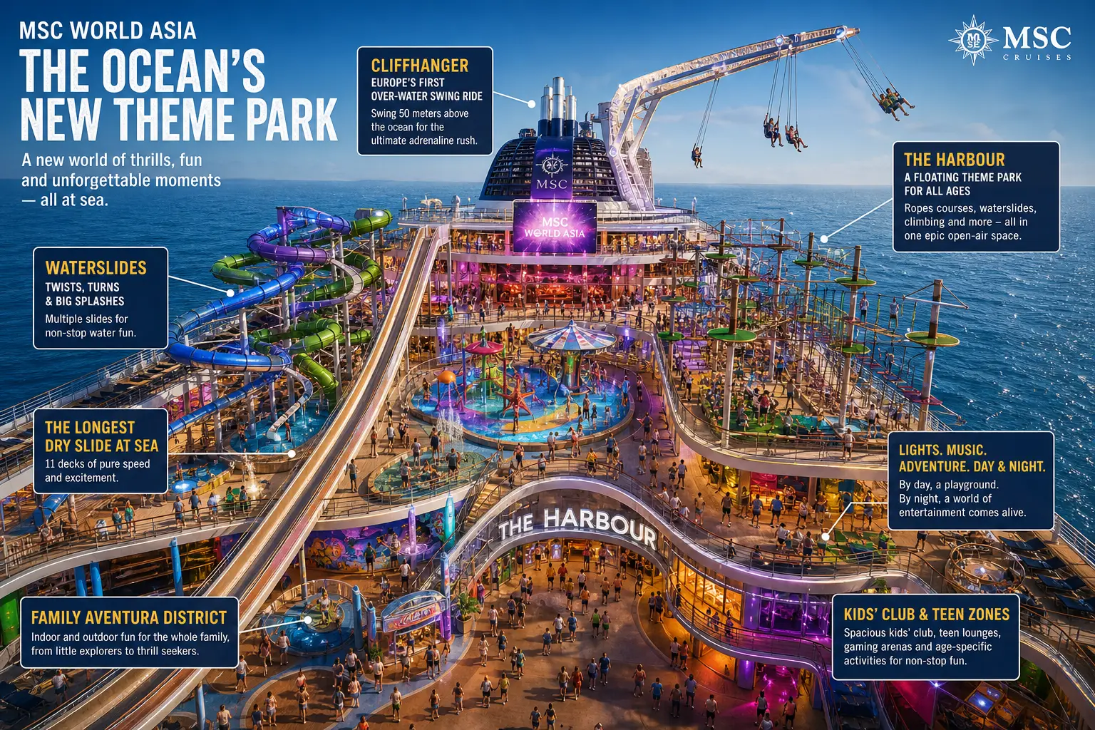 AI mock up of what the new cruise ship will look like (