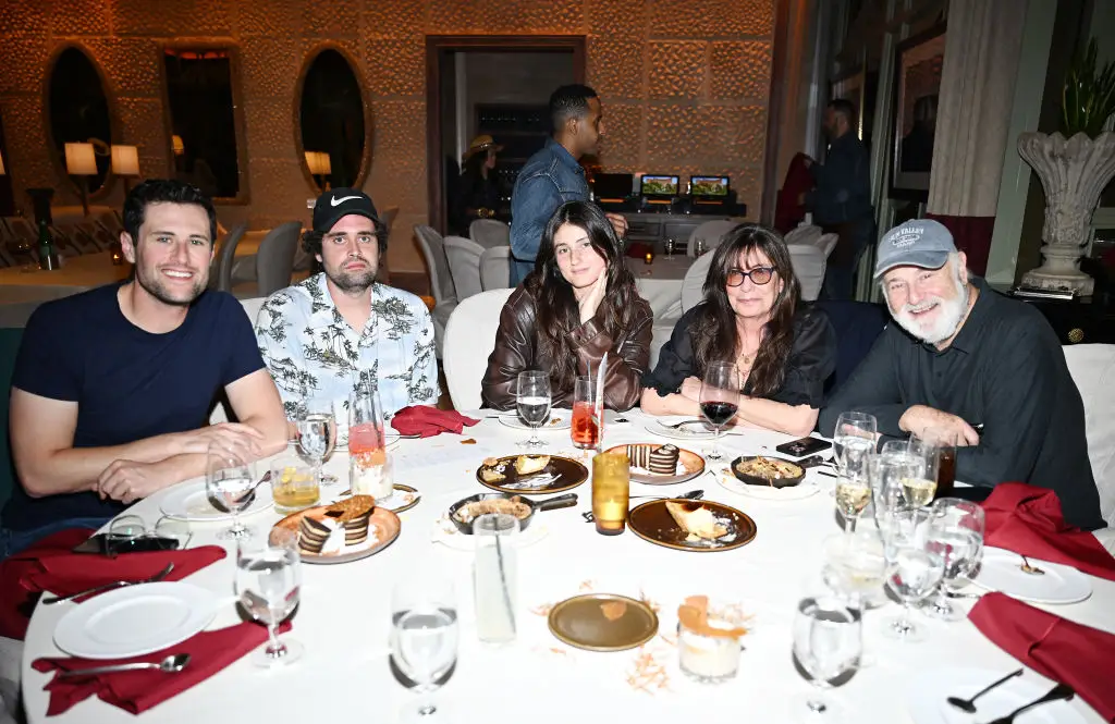 Jake Reiner with Nick Reiner, Romy Reiner, Michele Singer Reiner and Rob Reiner, pictured back in 2024 (Denise Truscello/Getty Images for Wynn Las Vegas )