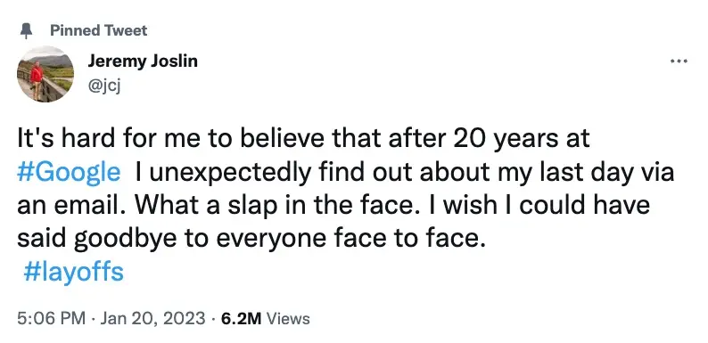 The tech expert's posts have received a flurry of support.