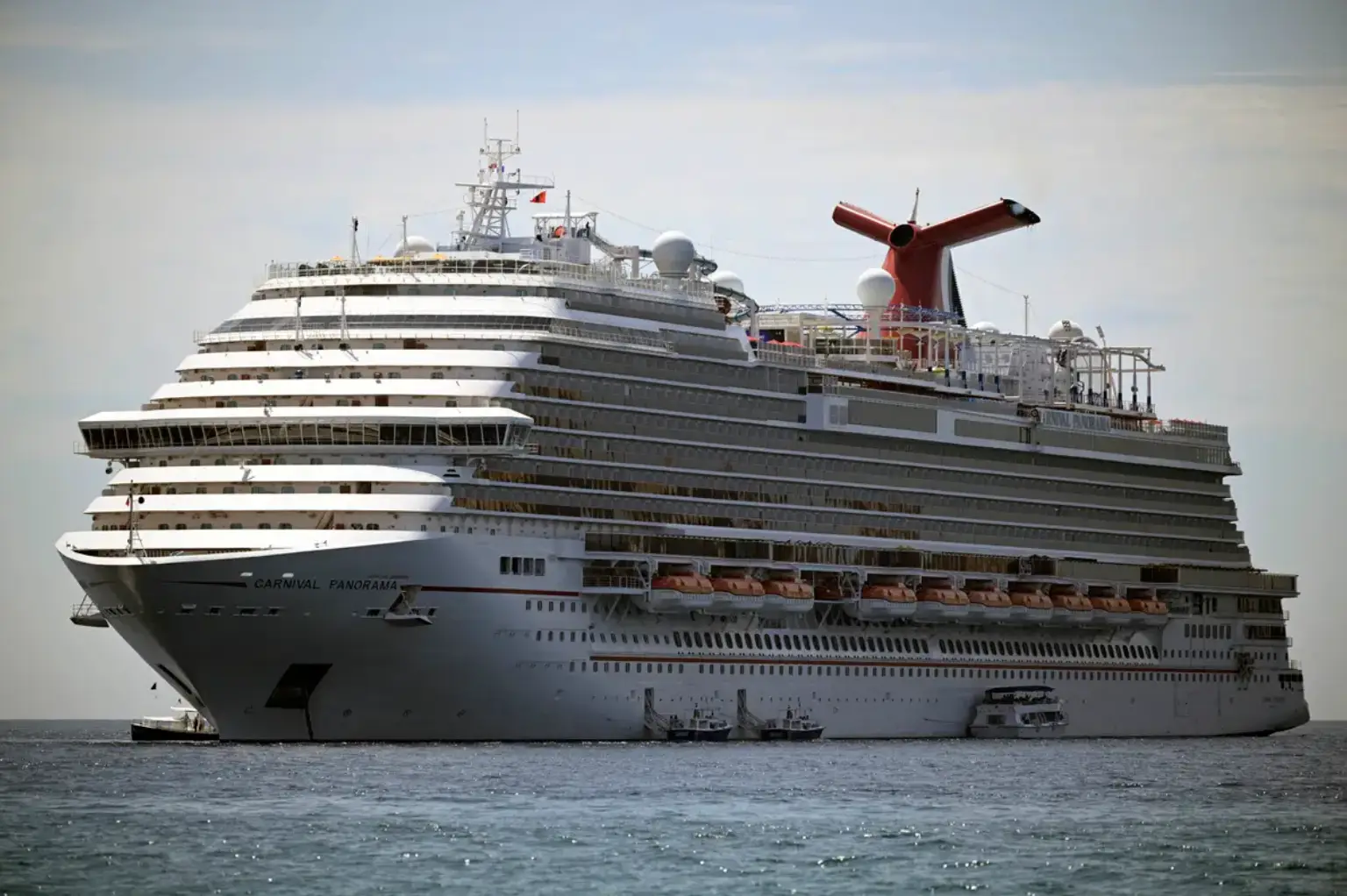 The 'Carnival Panorama' cruise ship (ALFREDO ESTRELLA/AFP)