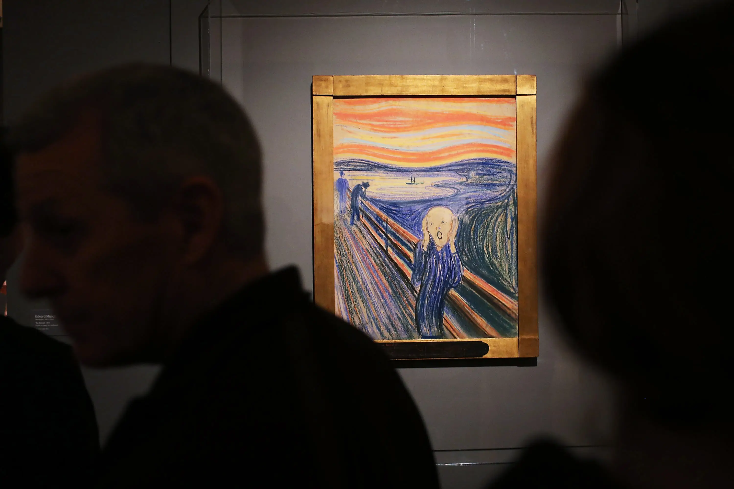 Edvard Munch's 'The Scream' (Spencer Platt/Getty Images)