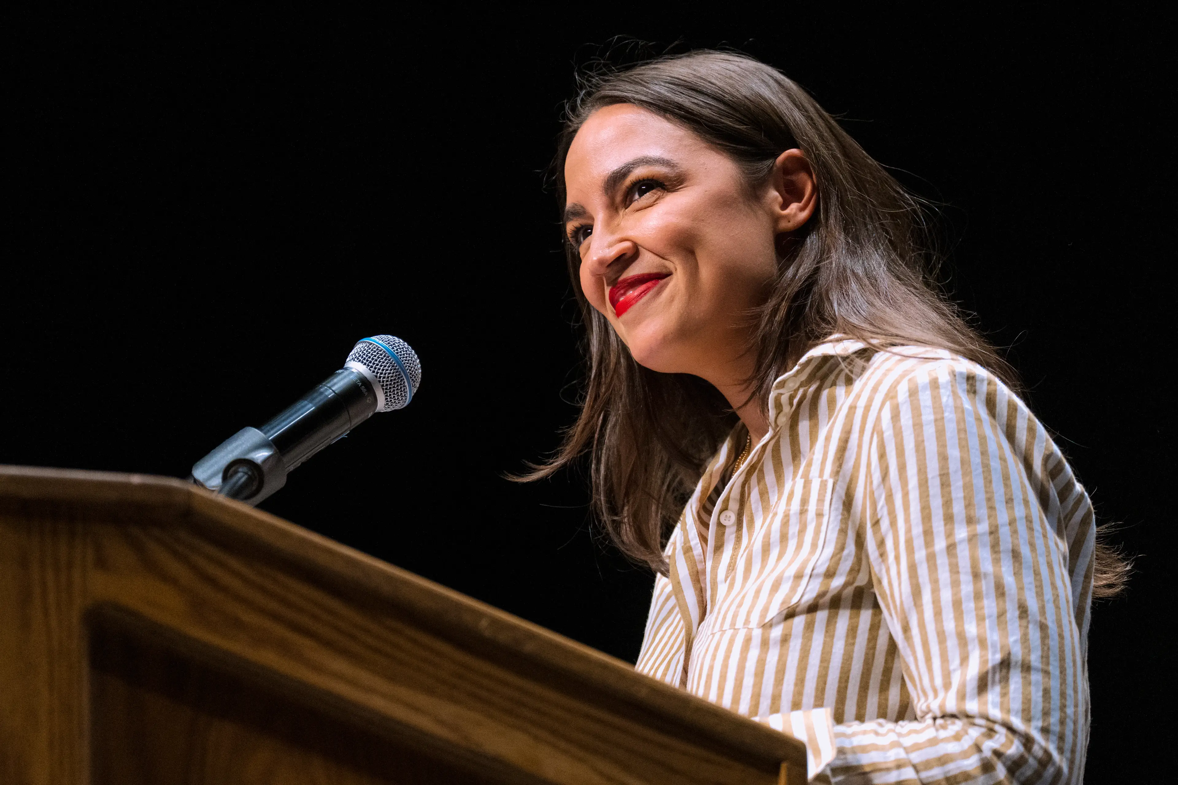 Alexandria Ocasio-Cortez has chosen to freeze her eggs (Nic Antaya/Bloomberg via Getty Images)