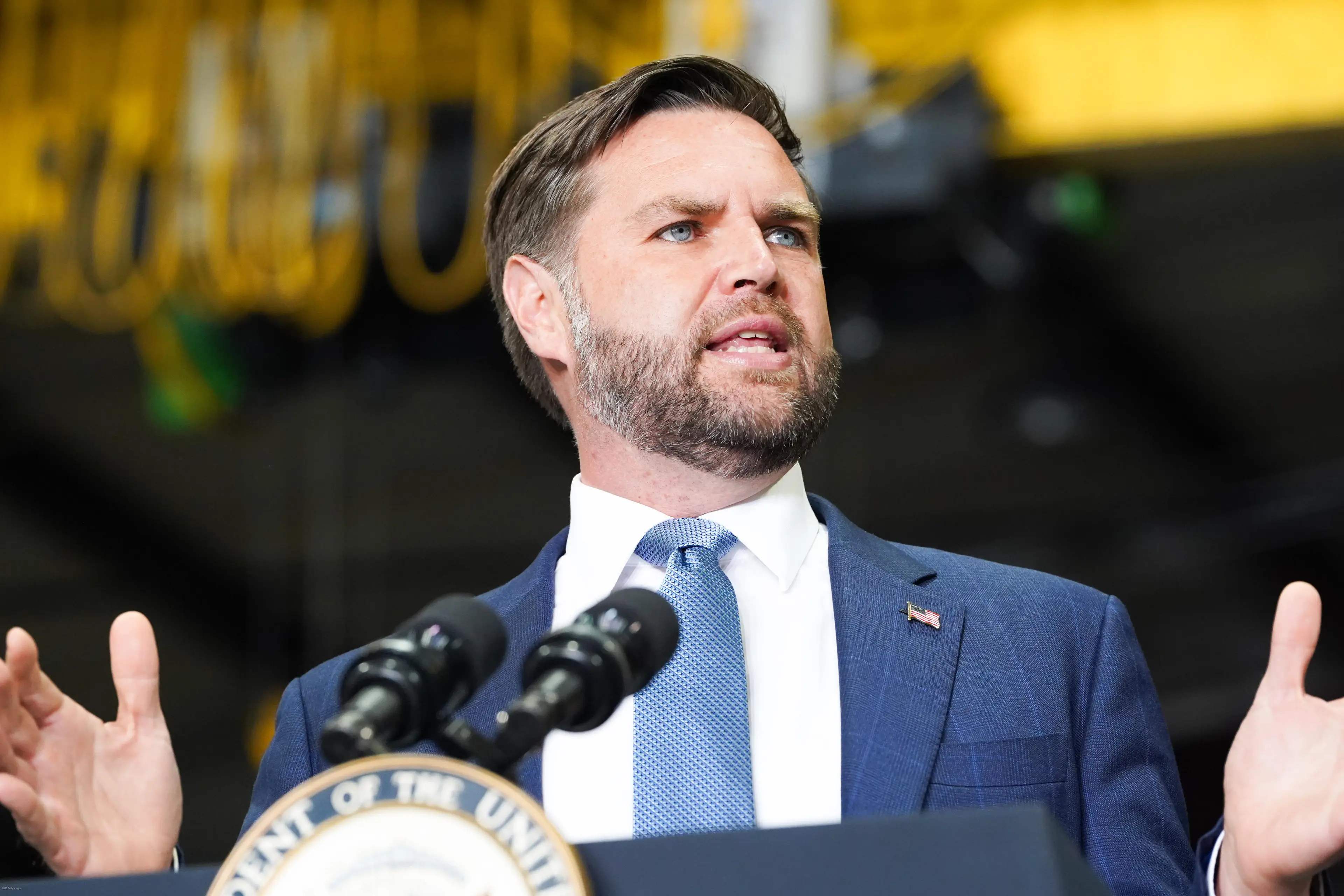 JD Vance is seen as a contender to replace Trump (Megan Varner/Getty Images)
