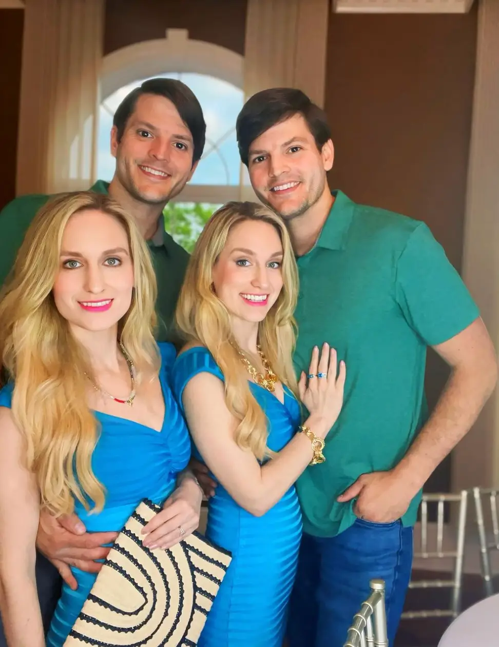 The twins married the fellow twins (Instagram/@salyerstwins)