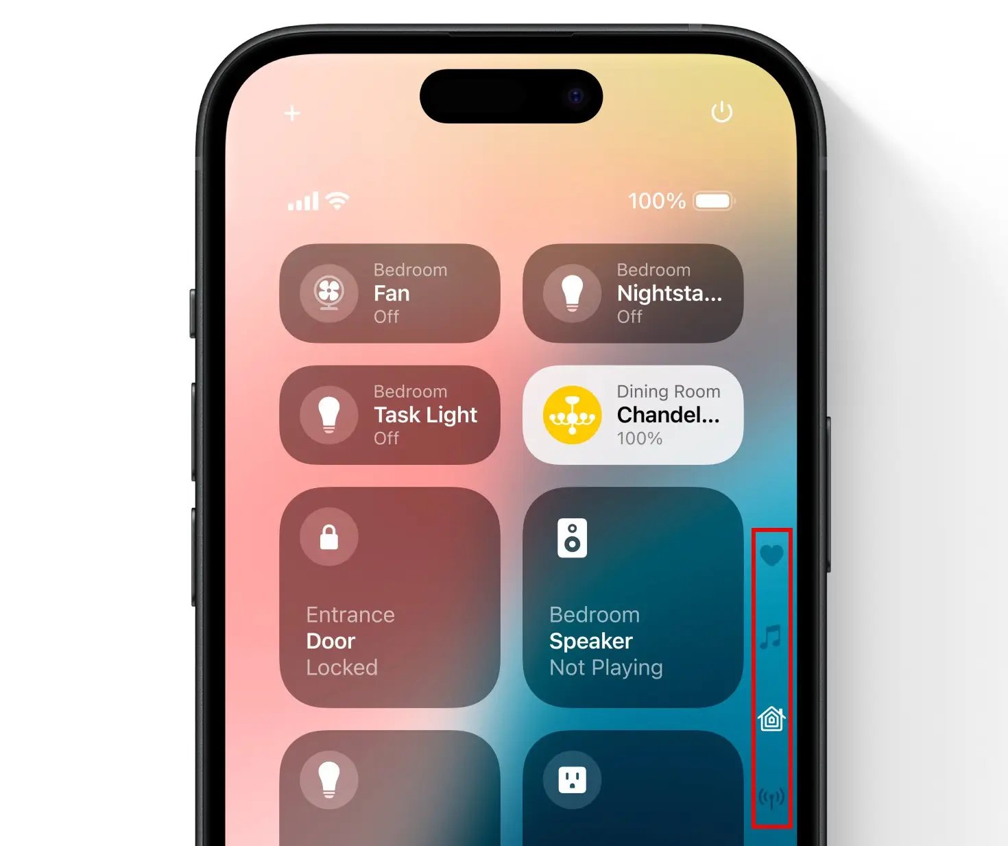 iOS 18's redesigned Control Center helps people access groups 'more fluidly' (Apple)