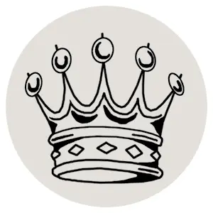 The FIVE-POINT CROWN is a symbol of the Latin Kings gang, one of the largest Hispanic gangs in the United States. The crown may be accompanied by the letters ALKN, which stands for Almighty Latin Kings Nation. The five points represent the gang’s affiliation to the People Nation gang, which uses the number five.(Kentucky Police)