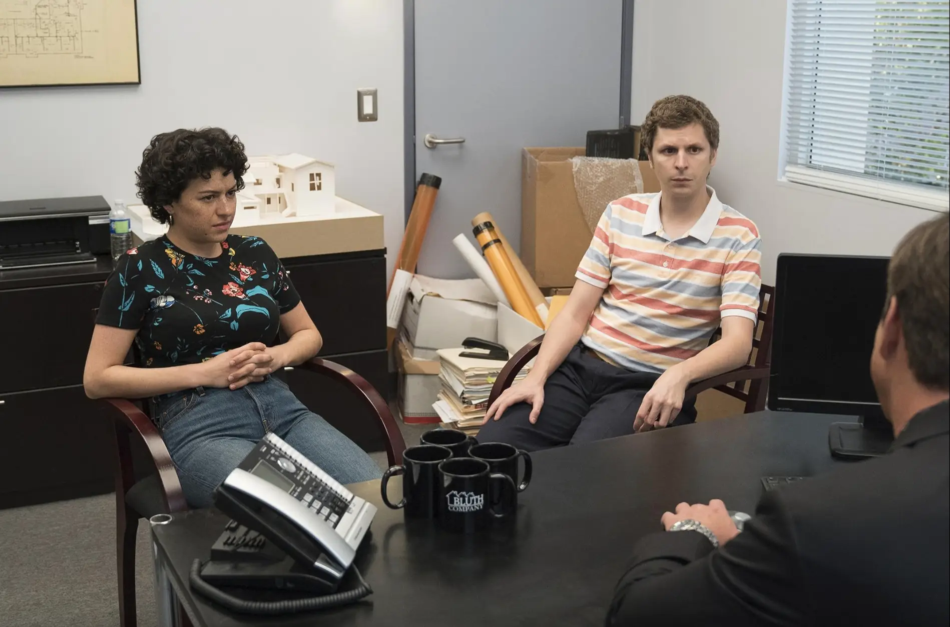 Alia Shawkat and Michael Cera feature in the hit sitcom (Netflix)