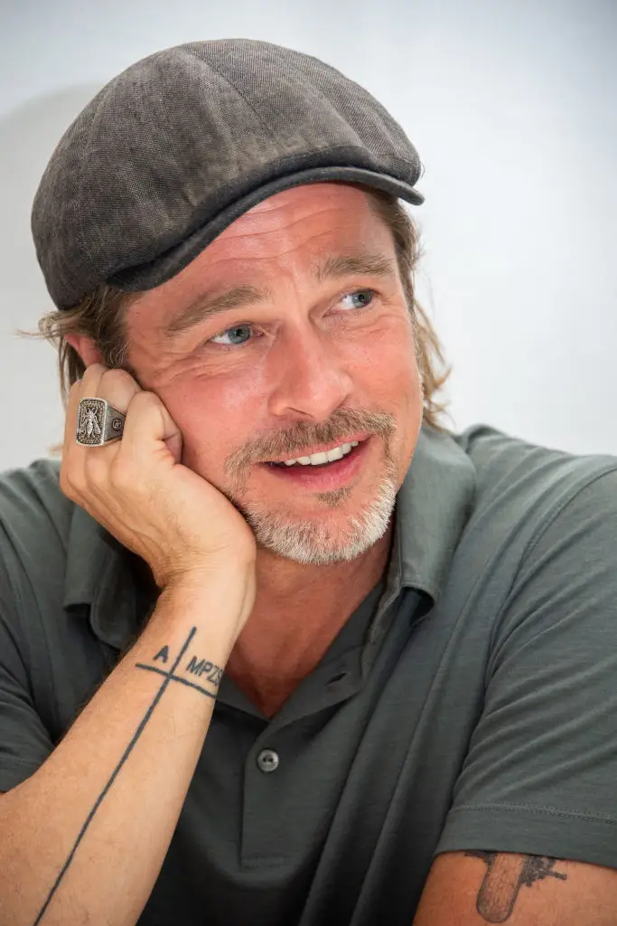 The actor has his ex-wife and estranged children's initials on his arm too (Vera Anderson/WireImage)