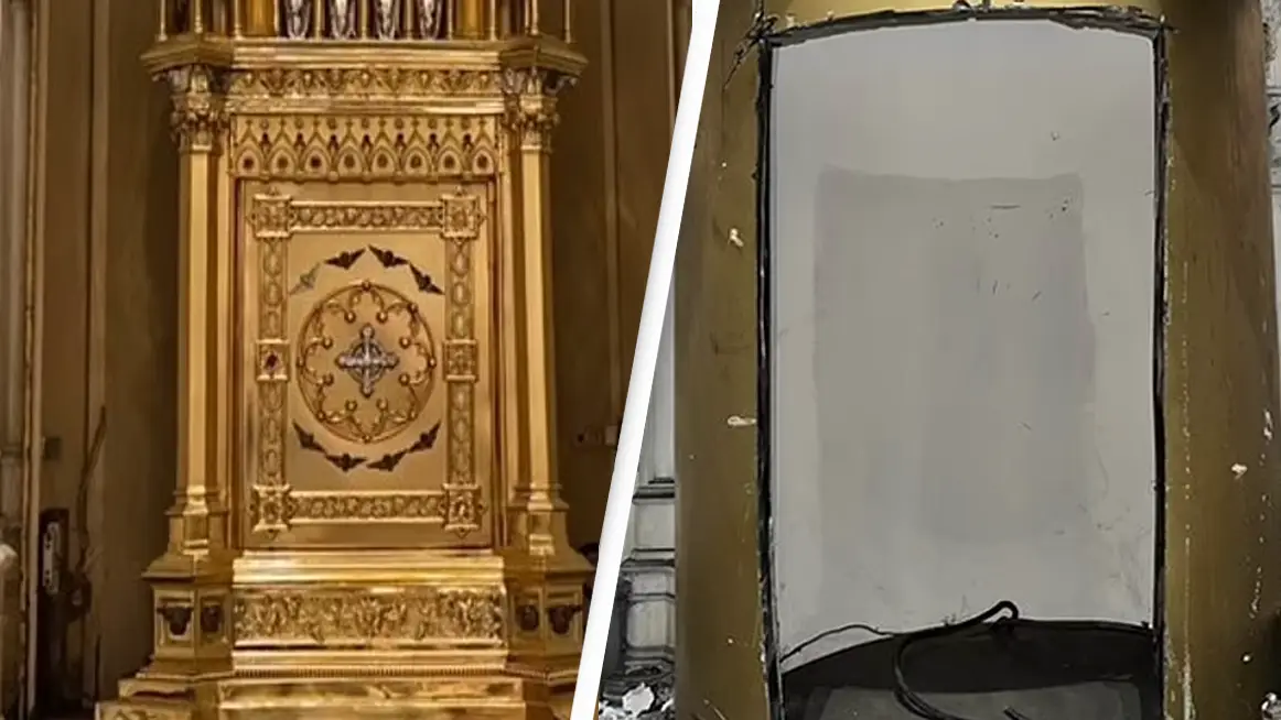 Solid Gold $2 Million Tabernacle Stolen From Church