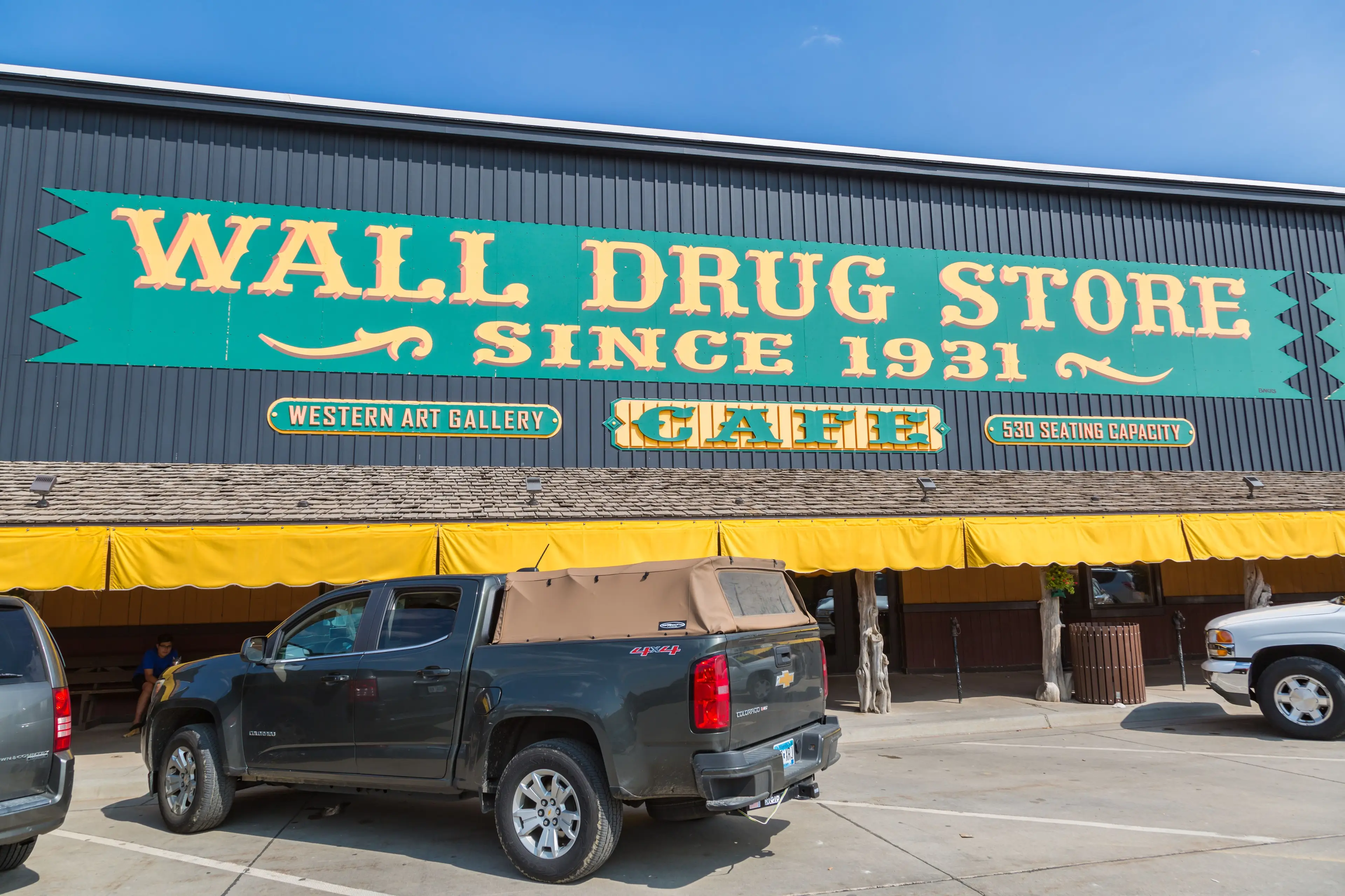 Wall Drug in South Dakota. (Ron Buskirk/UCG/Universal Images Group via Getty Images)