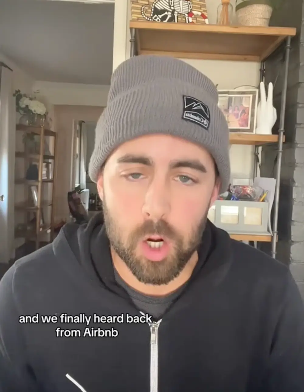 He has since been reimbursed and had another booking.