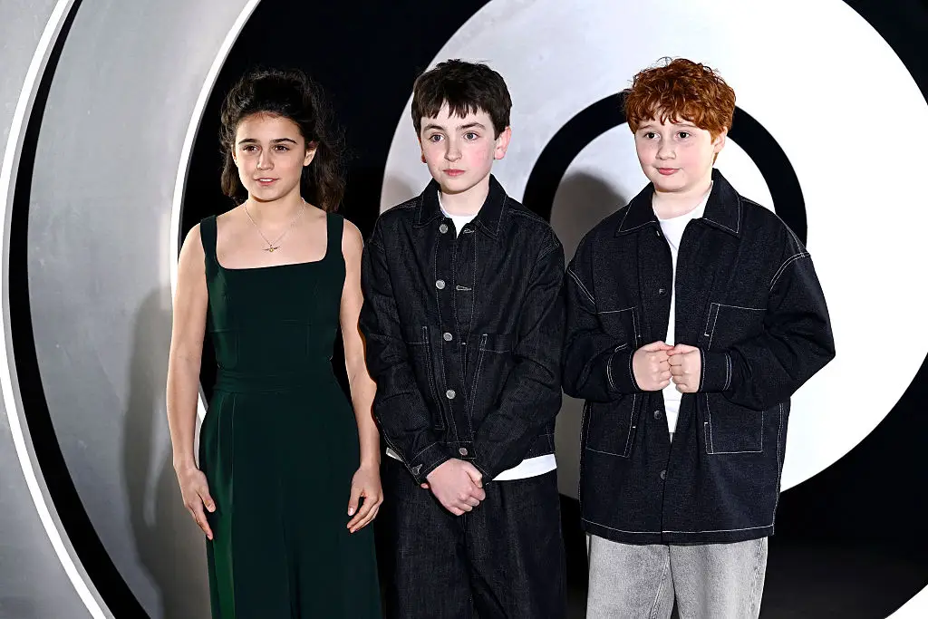 Arabella Staunton, Dominic McLaughlin and Alastair Stout are the new stars of Harry Potter (Gareth Cattermole/Getty Images)