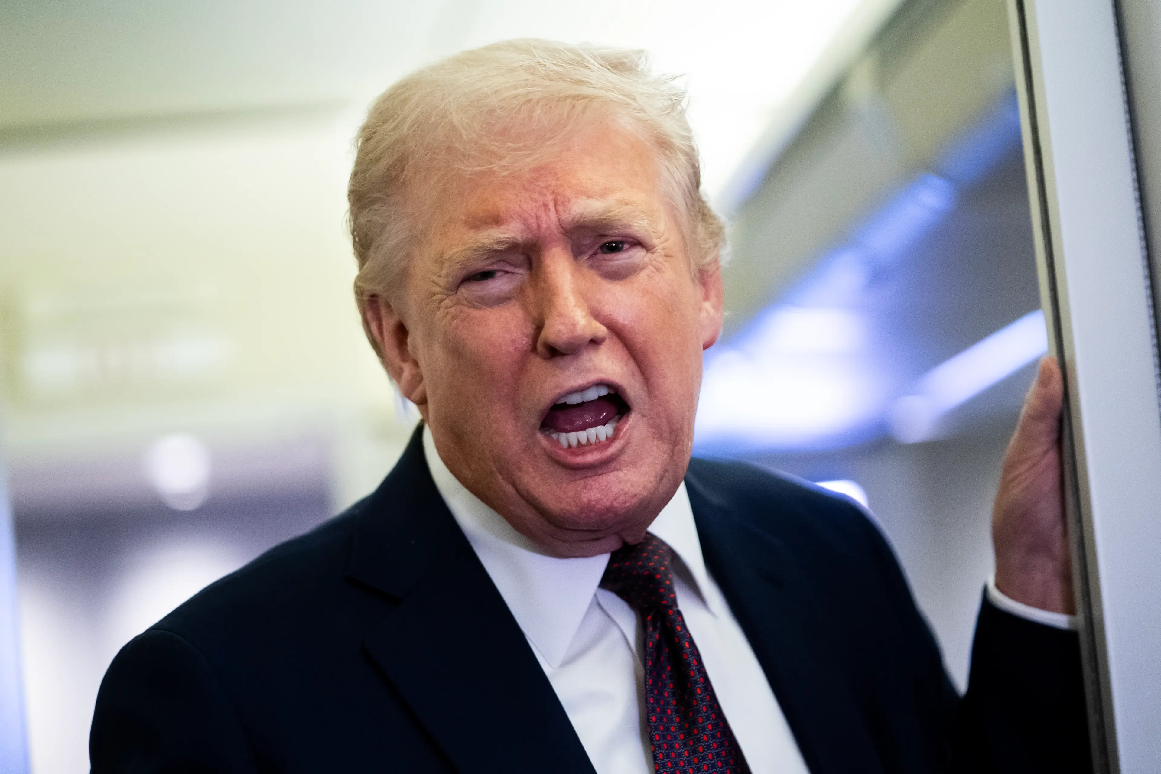 Donald Trump claims to be the 'president of peace' (Nathan Howard/Getty Images)