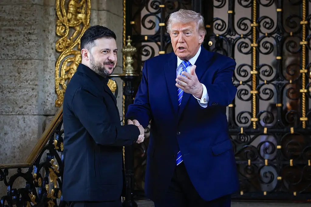 The Ukrainian leader recently took a trip to the states to meet with Trump to discuss the ongoing war.(Joe Raedle / Staff / Getty)