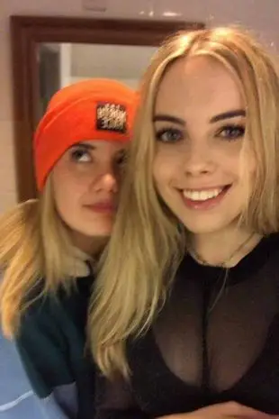 Emily (right) is urging people to donate towards her lifesaving surgery.