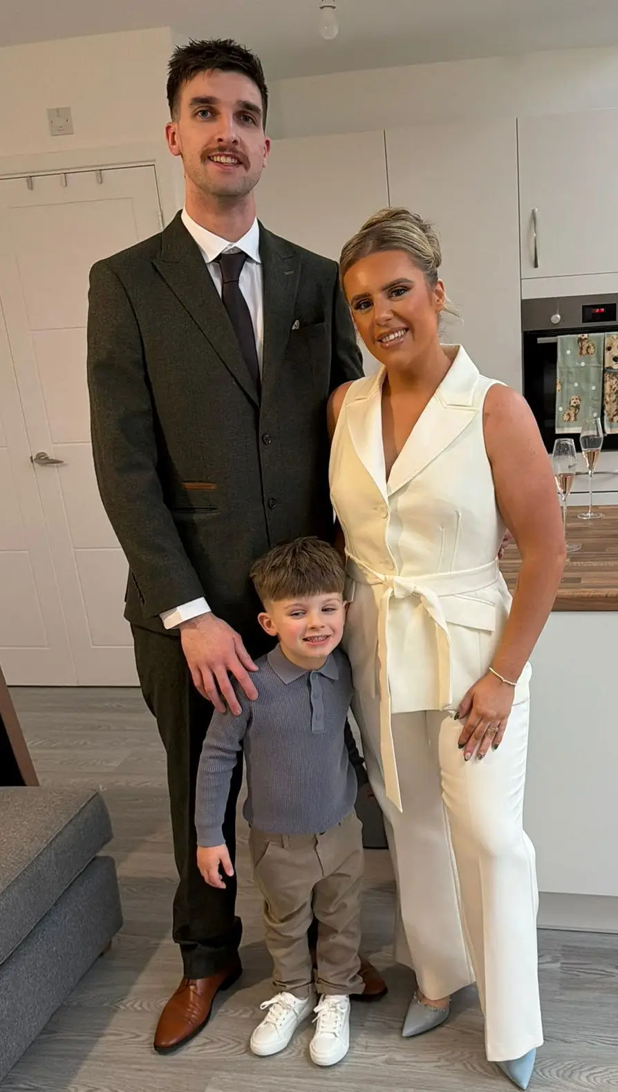 Tom experienced pains in his liver area, which turned out to be a tumor (SWNS)