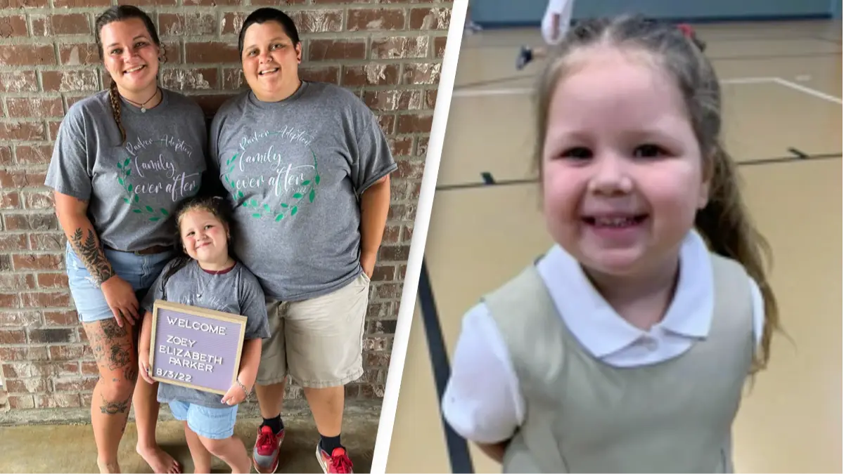 Parents claim their daughter was kicked out of school because they're gay