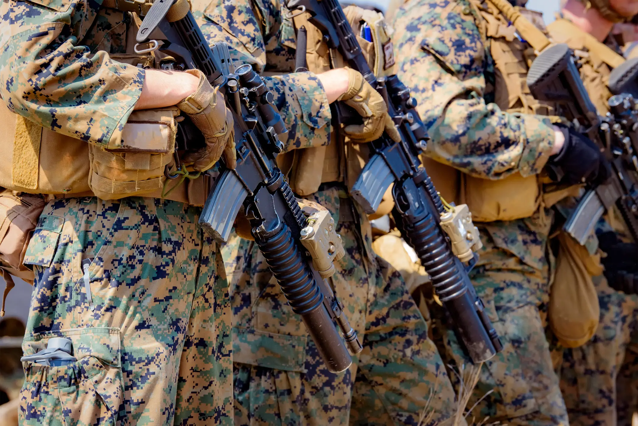 The military draft is mandatory in the US (Getty Stock Images)