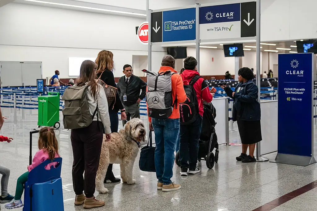 You can save money with TSA PreCheck (Elijah Nouvelage/Bloomberg via Getty Images)
