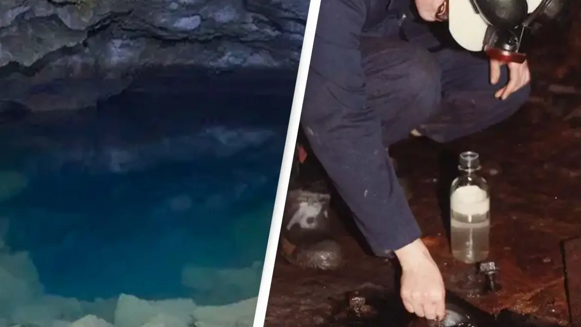 Scientist drank water that is billions of years old and explained what it tastes like