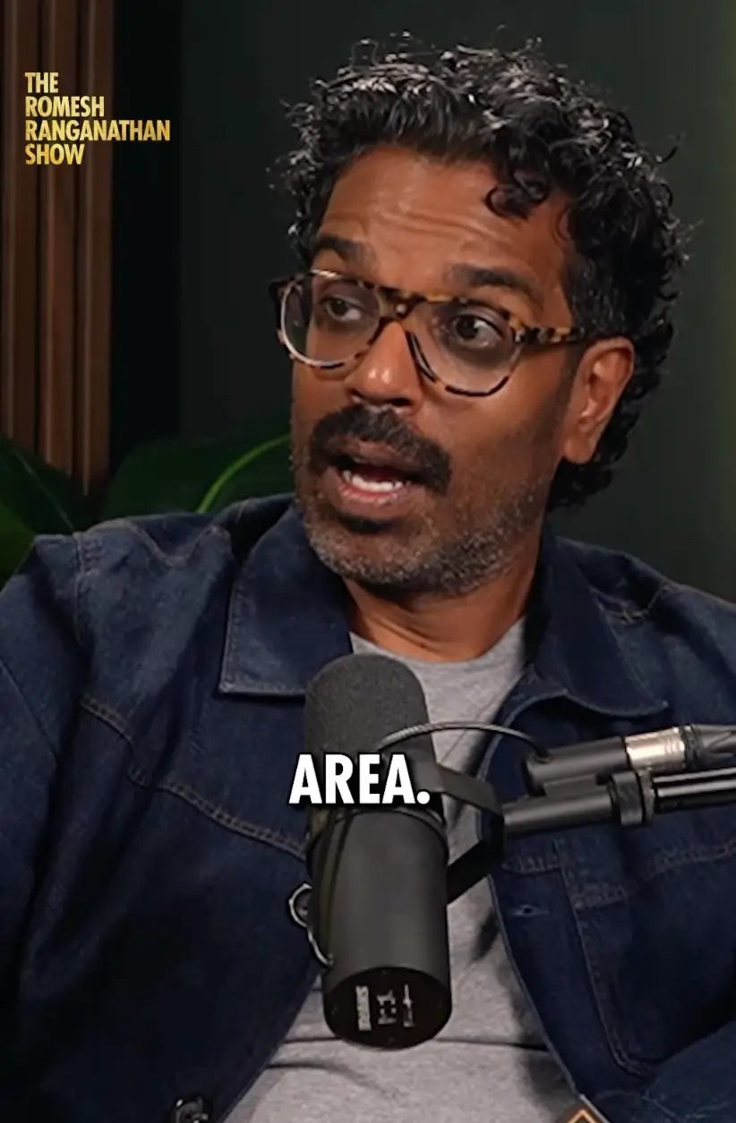 Romesh Ranganathan was visibly shocked by her story (theromeshshow/Instagram)