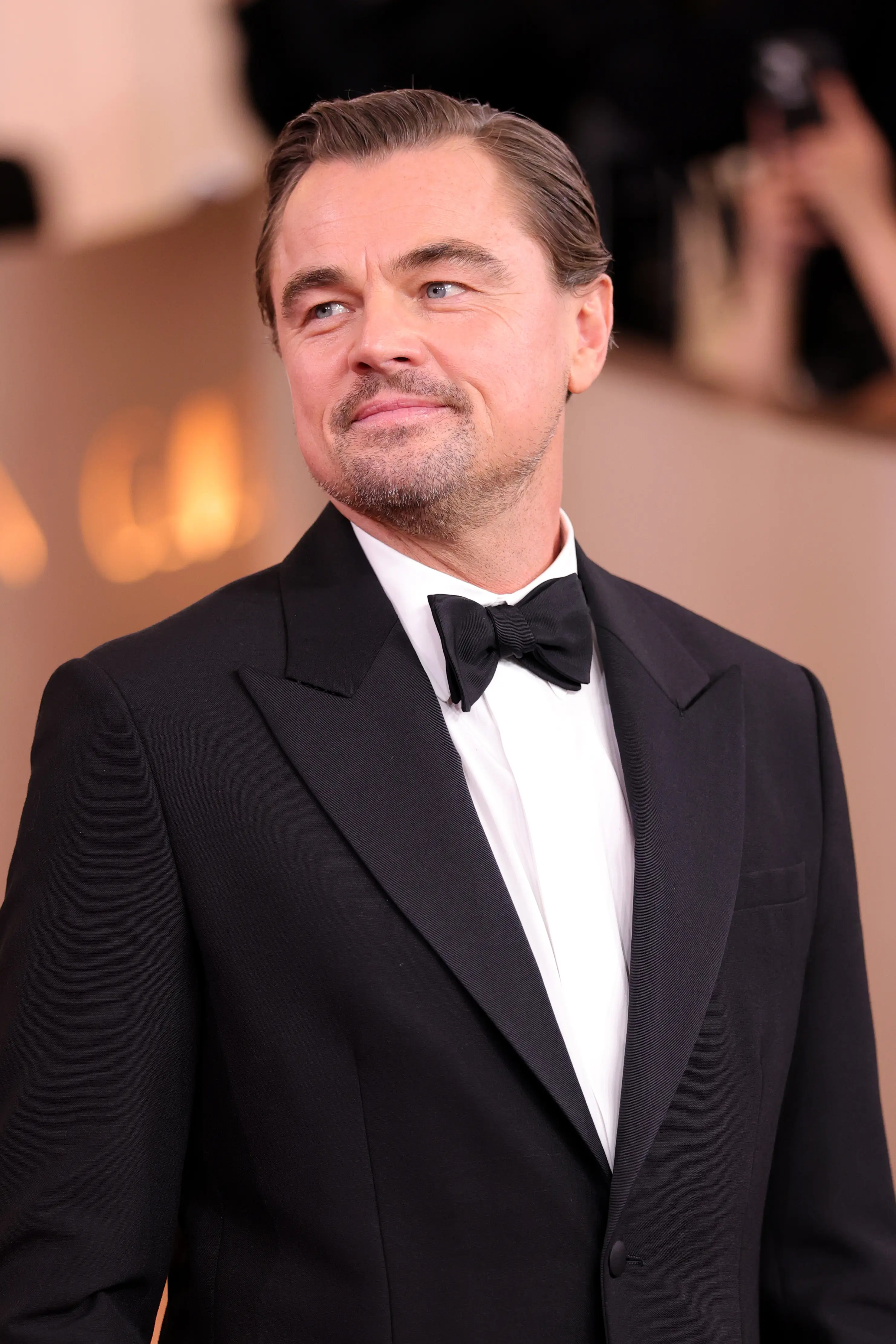 Leo was a good spot about the roast at the Golden Globes (Frazer Harrison/WireImage)