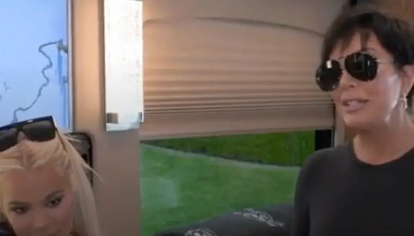 Kris only realized Kourtney was going public with the news when we all did.