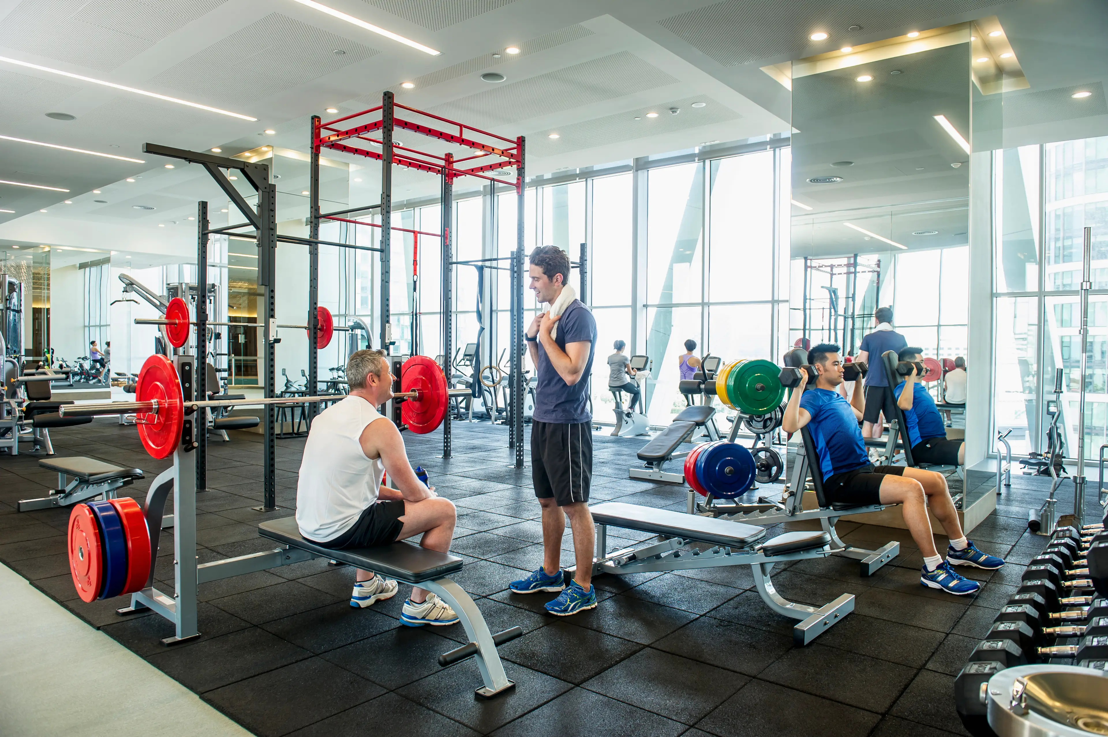 Former bodyguard Craig Ainsworth explained why he doesn't let clients go to a public gym. (Jacobs Stock Photography Ltd)